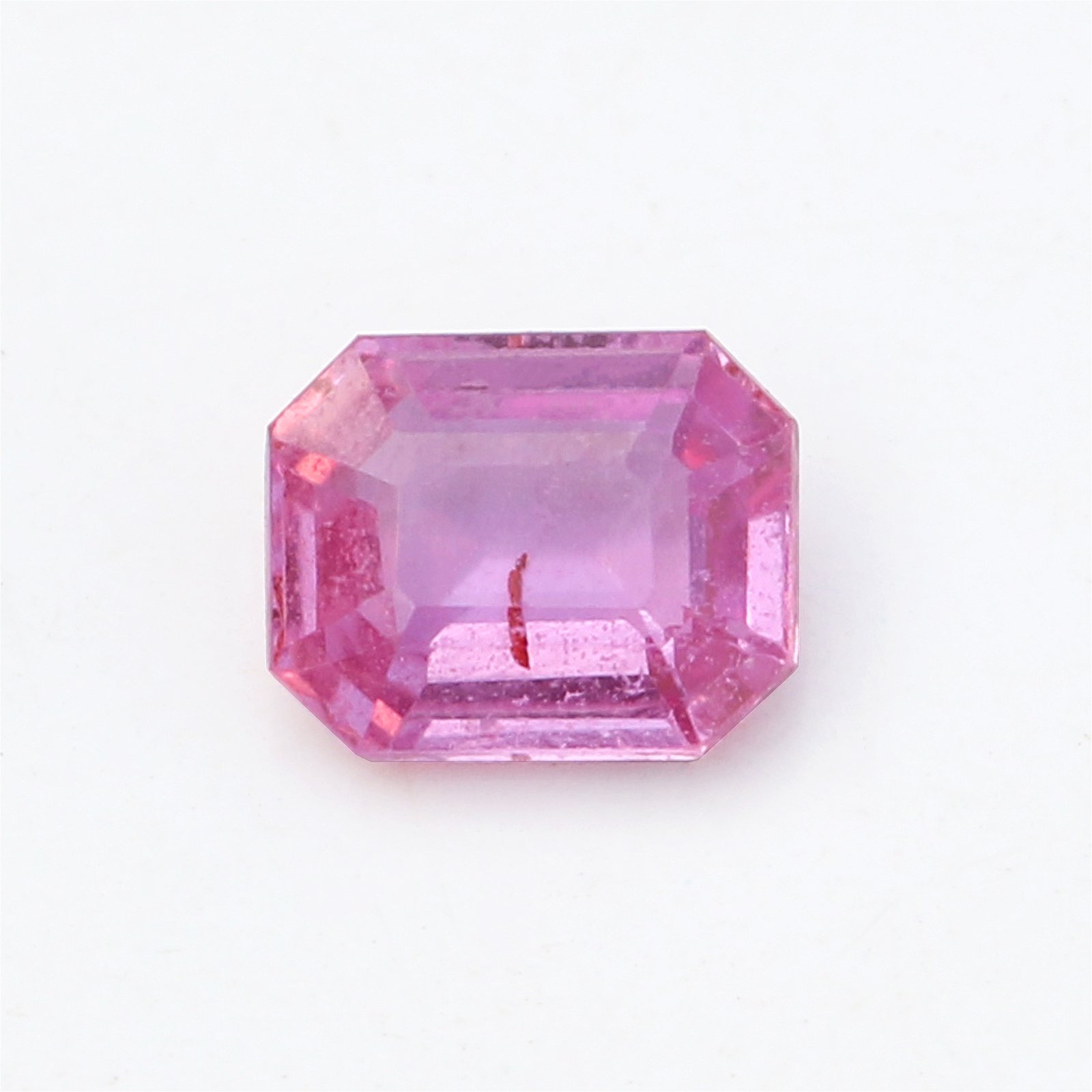1.1 IGI Certified Natural & Unheated Pink Sapphire Gemstone-MADAGASCAR - Image 1