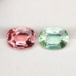 IGI Certified Natural & Unheated Reverse Tourmaline Gemstone Pair-Afghanistan - Image 2