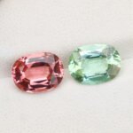 IGI Certified Natural & Unheated Reverse Tourmaline Gemstone Pair-Afghanistan - Image 3