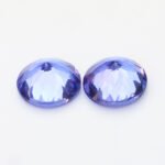 IGI Certified Natural & Unheated Blue Tanzanite Gemstone Pair-Tanzania - Image 5