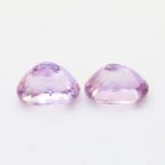 IGI Certified Natural & Unheated Purple Pink Kunzite Gemstone Pair - Afghanistan - Image 6