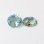 IGI Certified Natural & Unheated Blue Aquamarine Gemstone Pair - Pakistan - Image 5