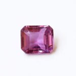IGI Certified Natural & Unheated Purple Sapphire Gemstone - Madagascar