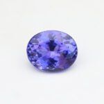 IGI Certified Natural & Unheated Blue Tanzanite Gemstone-Tanzania