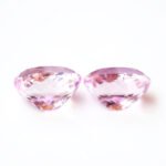 IGI Certified Natural & Unheated Purple Pink Kunzite Gemstone Pair - Afghanistan - Image 5