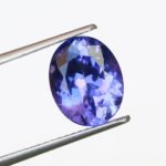 IGI Certified Natural & Unheated Blue Tanzanite Gemstone-Tanzania - Image 5