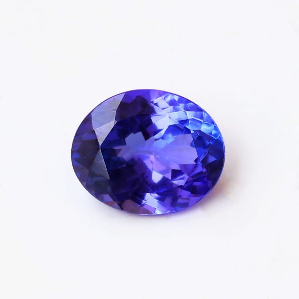 IGI Certified Natural & Unheated Blue Tanzanite Gemstone-Tanzania