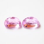 IGI Certified Natural & Unheated Purple Pink Kunzite Gemstone Pair - Afghanistan - Image 5