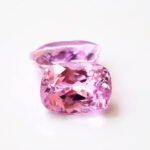 IGI Certified Natural & Unheated Purple Pink Kunzite Gemstone Pair - Afghanistan - Image 6