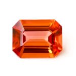 AIGS Certified Natural & Unheated Orange Tourmaline Gemstone -Afghanistan