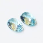 IGI Certified Natural & Unheated Blue Aquamarine Gemstone Pair - Pakistan - Image 4
