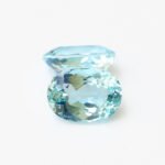 IGI Certified Natural & Unheated Blue Aquamarine Gemstone Pair - Pakistan - Image 6