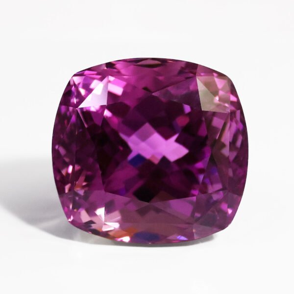 IGI Certified Purple Pink Kunzite Gemstone - Afghanistan