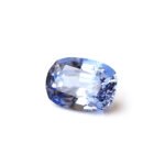 IGI Certified Natural Blue Sapphire Gemstone - Madagascar - Image 2