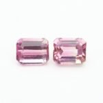 IGI Certified Natural & Unheated Bi Color Tourmaline Gemstone Pair-Afghanistan