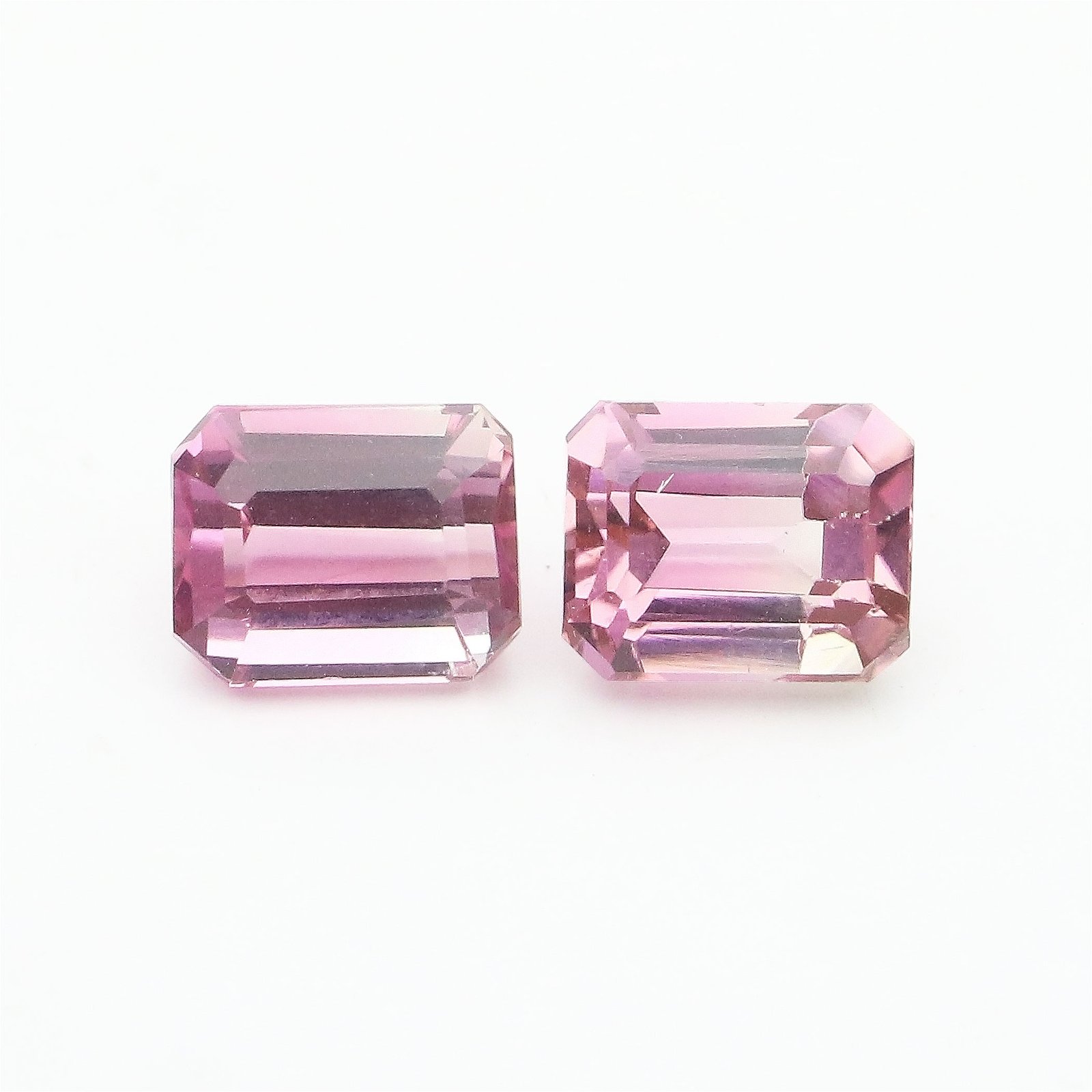20.1 IGI Certified Natural & Unheated Bi Color Tourmaline Gemstone Pair-Afghanistan - Image 1