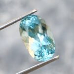 IGI Certified Natural & Unheated Blue Aquamarine Gemstone-Pakistan - Image 2
