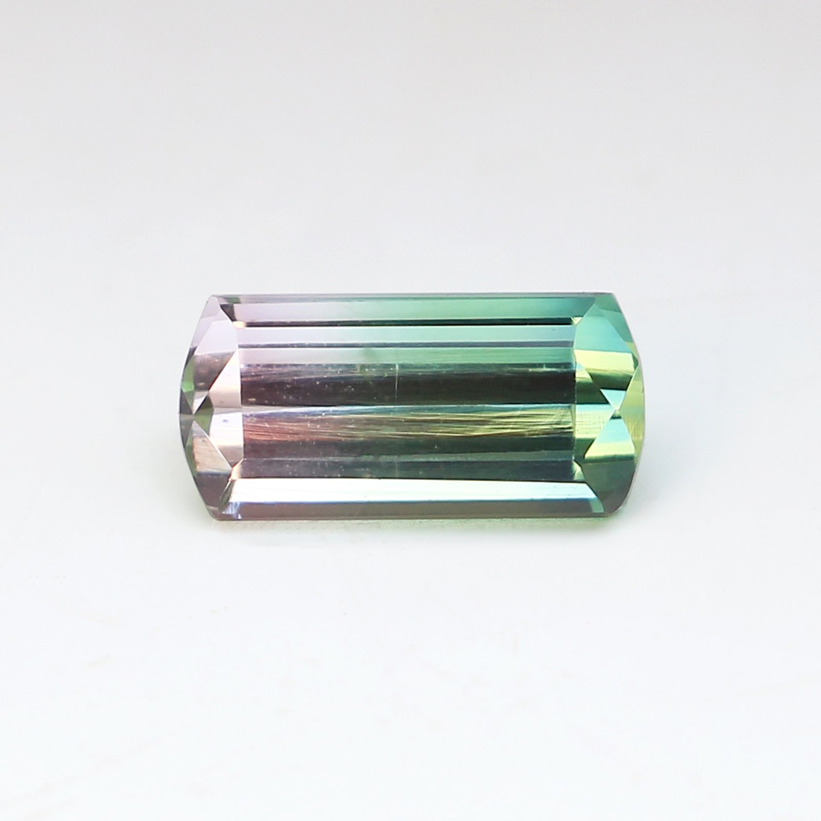 38.1 IGI Certified Natural & Unheated Bi Color Tourmaline Gemstone-AFGHANISTAN - Image 1