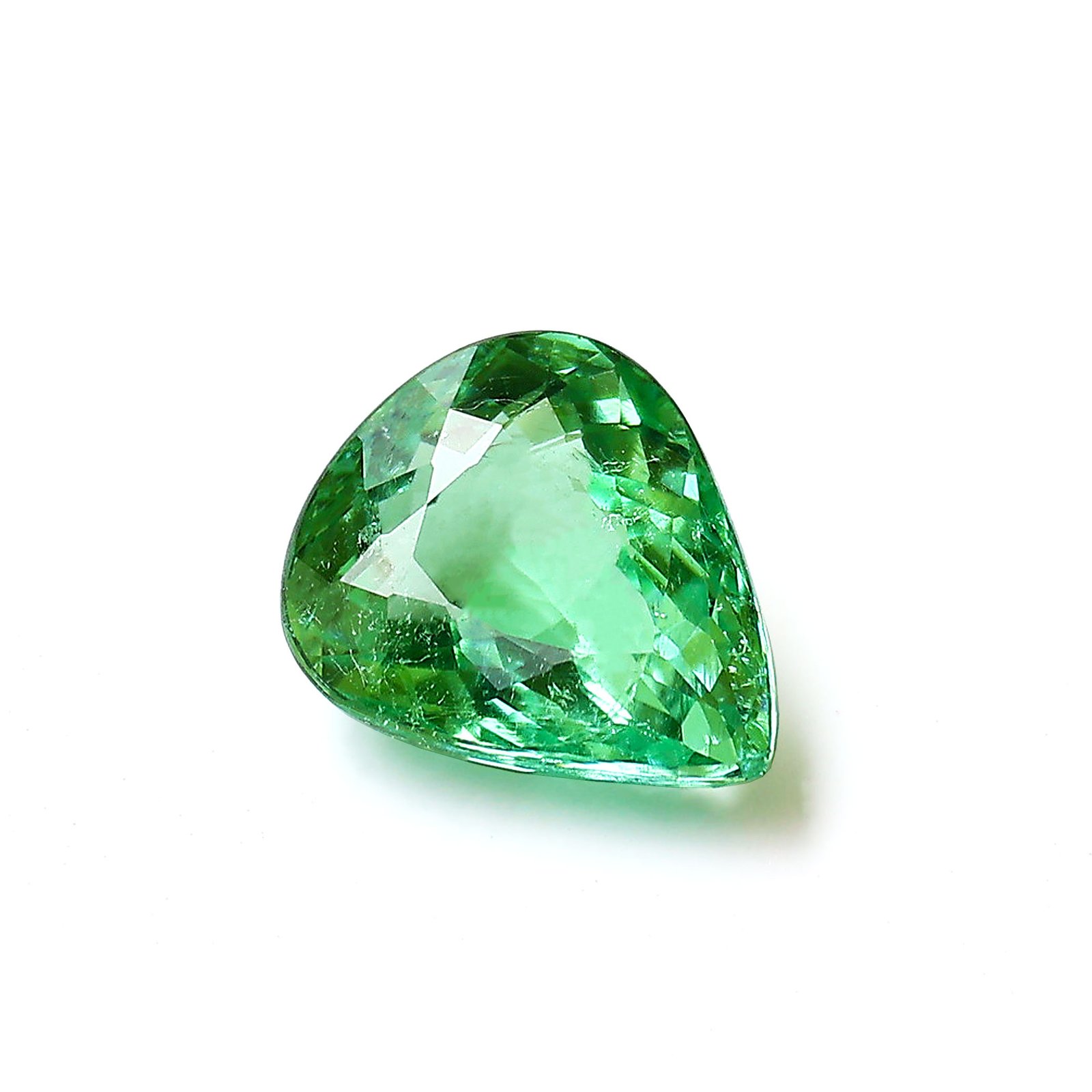 4.1 IGI Certified Natural & Unheated Green Tourmaline Gemstone - Afghanistan - Image 1