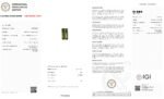 IGI Certified Natural & Unheated Green Tourmaline Gemstone - Afghanistan - Image 2