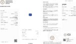 IGI Certified Natural Blue Sapphire Gemstone-MADAGASCAR - Image 3