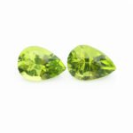 IGI Certified Natural & Unheated Green Peridot Gemstone Pair-Pakistan