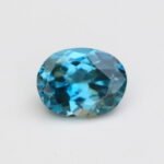 IGI Certified Natural Blue Zircon Gemstone-Cambodia