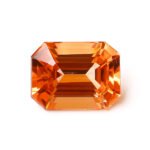 IGI Certified Natural & Unheated Orange Tourmaline Gemstone -Afghanistan