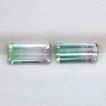 Natural & Unheated Bi Color Tourmaline Gemstone Pair-AFGHANISTAN - Image 4