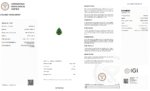 IGI Certified Natural & Unheated Green Peridot Gemstone-Pakistan - Image 3