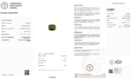 IGI Certified Natural & Unheated Green Peridot Gemstone-PAKISTAN - Image 6