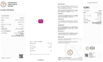 IGI Certified Natural & Unheated Pink Sapphire Gemstone-MADAGASCAR - Image 6