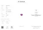 ICA Certified Natural & Unheated Purple Pink Kunzite Gemstone - Afghanistan - Image 4