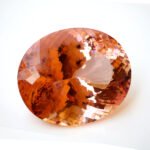 AIGS Certified Natural & Unheated Pinkish Orange Morganite Gemstone - Nigeria - Image 2