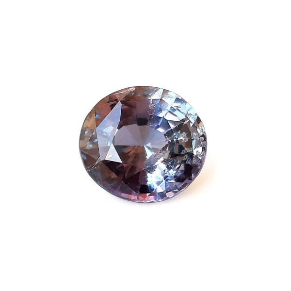 ICA Certified Natural & Unheated Purple Blue Sapphire Gemstone - Madagascar