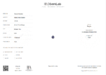 ICA Certified Natural & Unheated Purple Blue Sapphire Gemstone - Madagascar - Image 3
