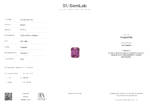 ICA Certified 54.72 Cts Natural Purple Kunzite Gemstone - Image 7