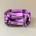 IGI Certified 24.50 Cts Natural Purple Kunzite Gemstone