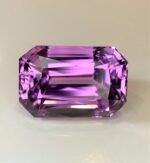 IGI Certified 24.50 Cts Natural Purple Kunzite Gemstone