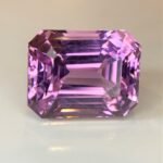 IGI Certified 21.91 Cts Natural Purple Kunzite Gemstone