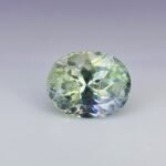 IGI Certified 3.39 Cts Natural Violet-Green Zoisite Gemstone