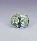 IGI Certified 3.39 Cts Natural Violet-Green Zoisite Gemstone