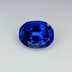 IGI Certified 3.49 Cts Natural Blue Tanzanite Gemstone