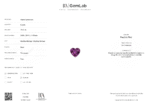 ICA Certified 56.41 Cts Natural Purple Kunzite Gemstone - Image 6