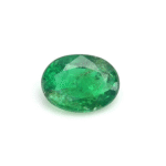 IGI Certified 0.96 Cts Natural Green Emerald Gemstone