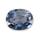 IGI Certified 1.12 Cts Natural Greyish Blue Sapphire Gemstone