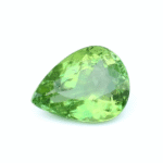 IGI Certified 2.28 Cts Natural Yellowish Green Tourmaline Gemstone