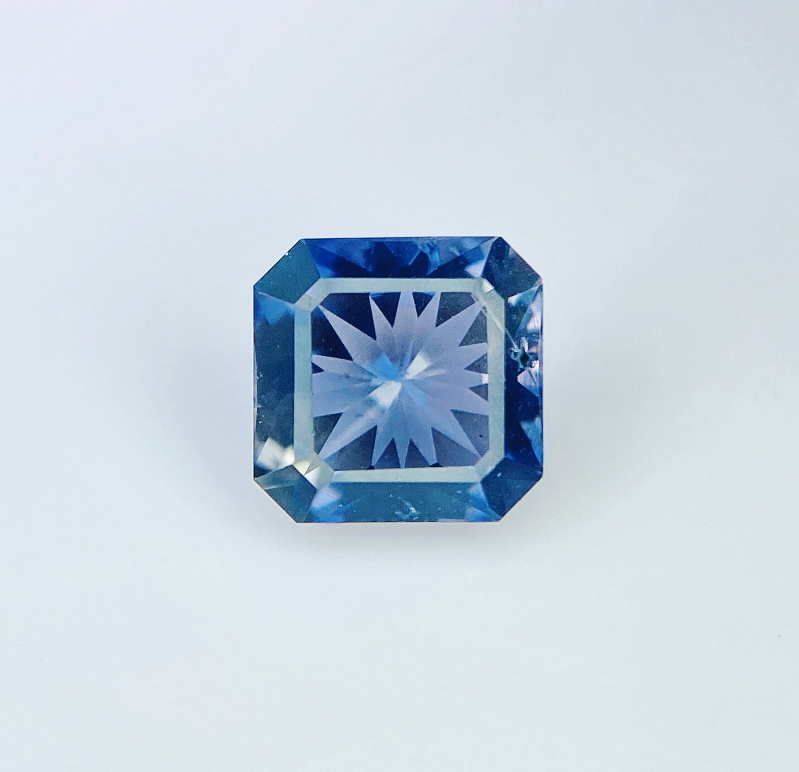 IMG_4267 IGI Certified 0.87 Cts Natural Blue Iolite Gemstone - Image 1