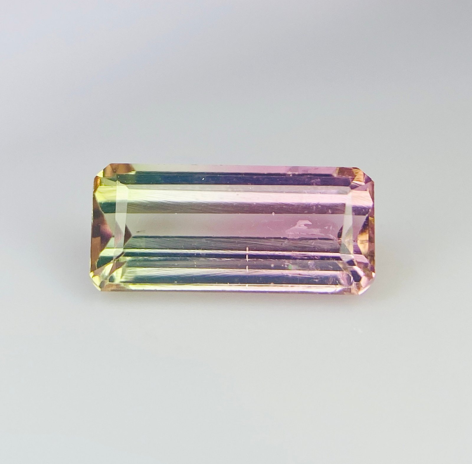 IMG_4926 IGI Certified 1.26 Cts Natural Bi Color Tourmaline Gemstone - Image 1