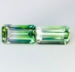 IGI Certified 5.37 Cts Natural Bi Color Tourmaline Pair Gemstone - Image 3
